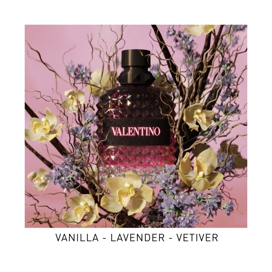 طقم فالنتينو بورن ان روما اومو انتنس  Valentino Born in Roma Uomo Intense EDP Gift Set