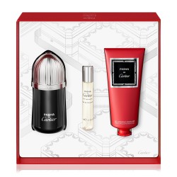 طقم باشا دو كارتييه اديشن نوار - Pasha de Cartier Edition Noire EDT Gift Set